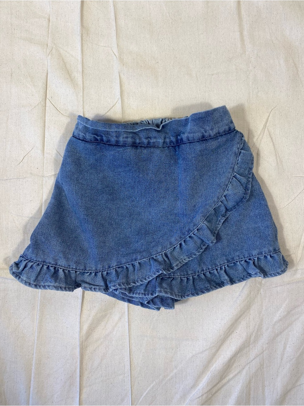 Girls Denim Skort